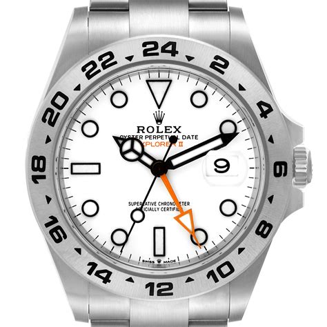 rolex explorer ii orange dial|rolex explorer 2 42 mm.